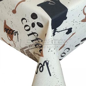 Скатерть хлопковая с теф. пропиткой De Rosa TF-Y003 1,37х20м